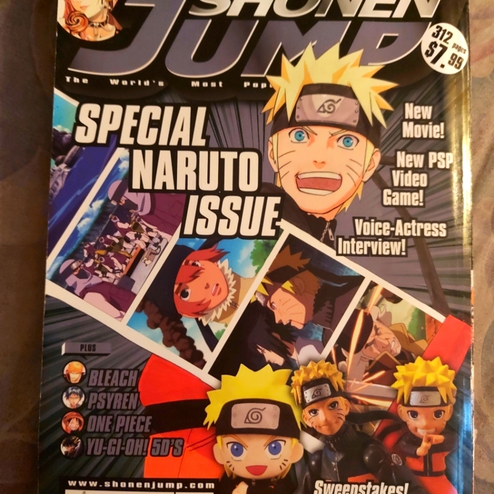 Naruto Special - Shonen Jump magazine Oct/Nov 2011